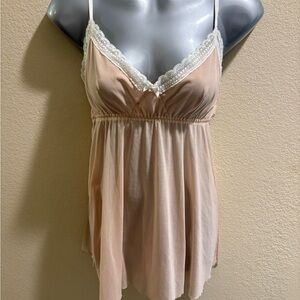 Hanky Panky Sheer Nude Lace Camisole